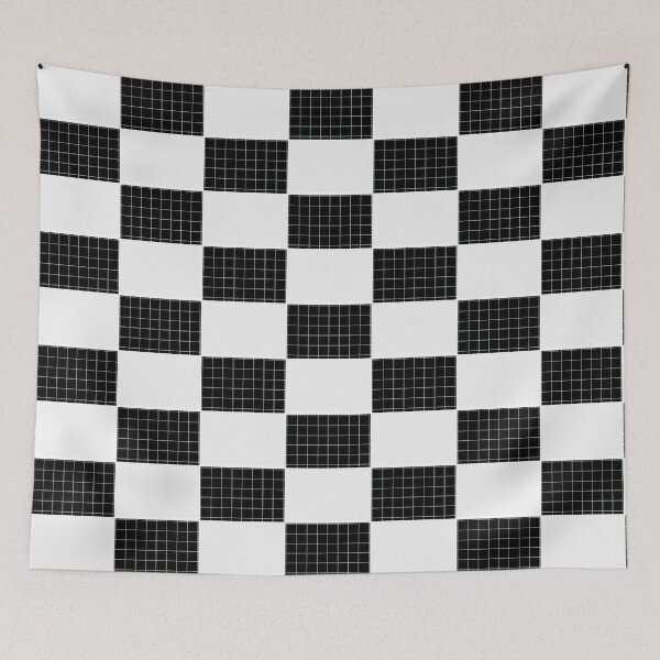 Item preview, Black Grid Vaporwave Aesthetic Mas| Perfect Gift designed and sold by lucidama.