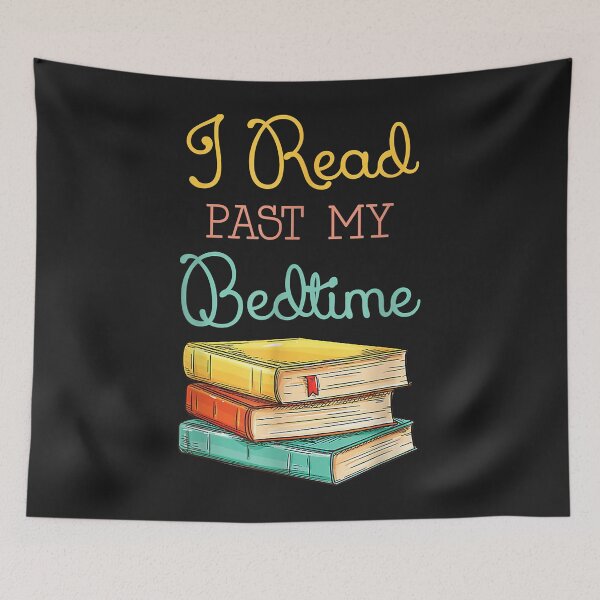 Item preview, Book Lover I Read past My Bedtime designed and sold by adrianajaue.