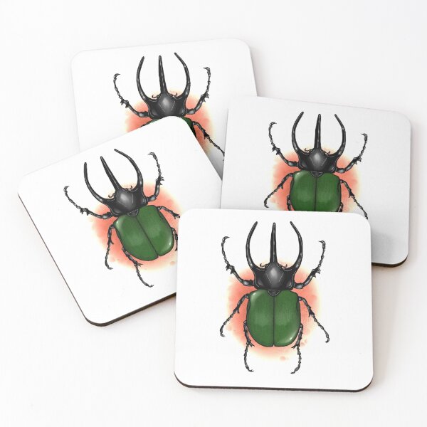 Item preview, Large Horned Beetle designed and sold by wistfulcurio.