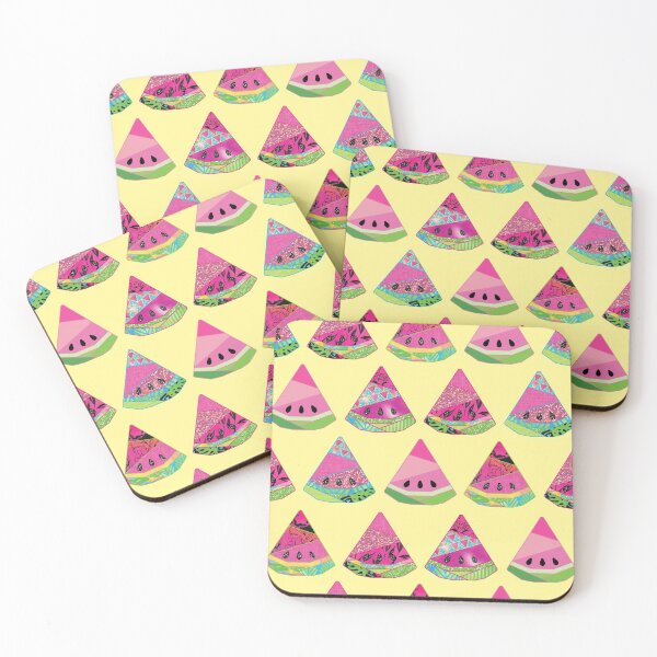 Item preview, Patchwork Melons Yellow designed and sold by Redhillcreative.