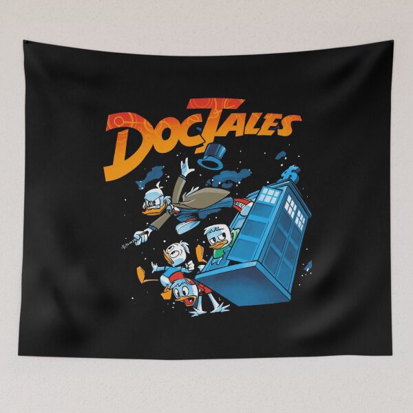 Item preview, Doctales Unisex Donald Duck Hooded t-shirts designed and sold by HAIFS.