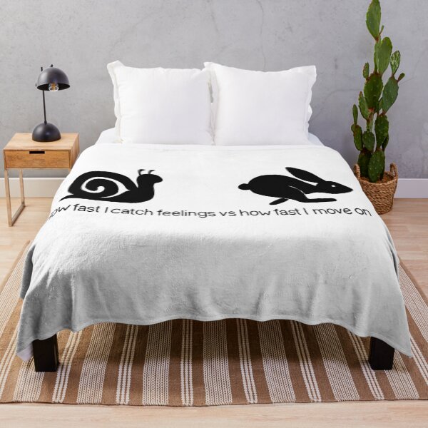 Item preview, How fast I catch feelings vs how fast I move on designed and sold by ValentinaHramov.