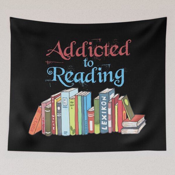 Item preview, Addicted To Reading designed and sold by LarrysDesigns.