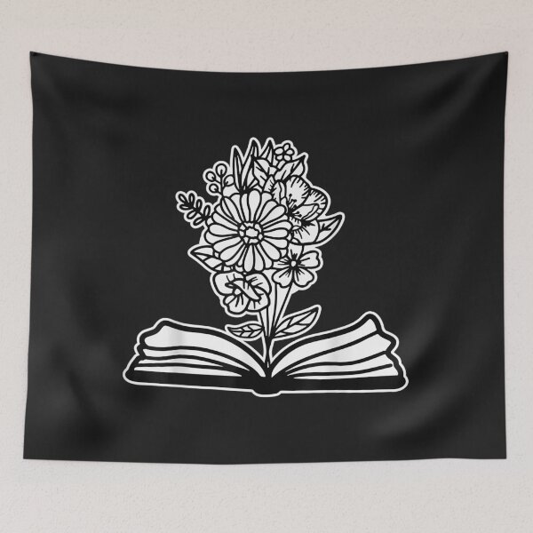 Item preview, Book With Flower - Flowers growing from a book designed and sold by adrianajaue.