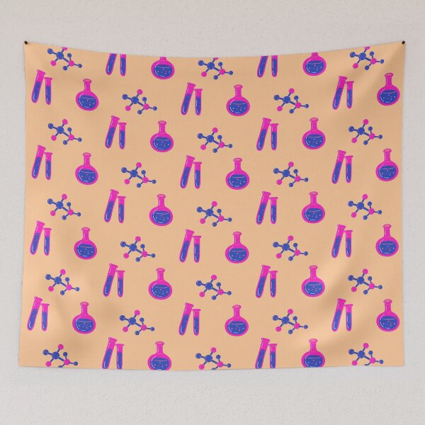 Item preview, aesthetic chemistry pattern - science designed and sold by SunsetCloud.
