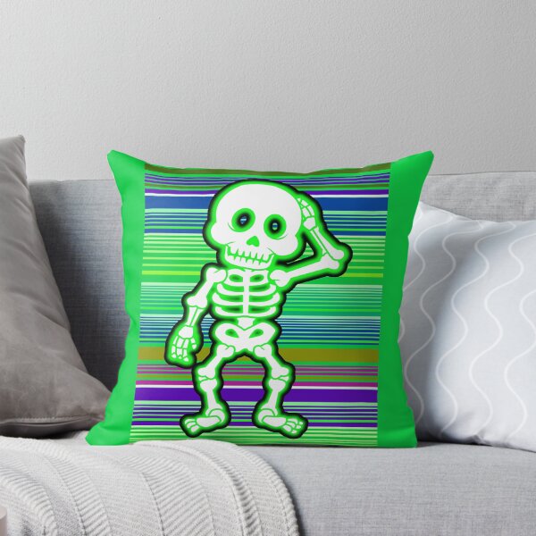 Item preview, Halloween green skeleton designed and sold by Astralia.