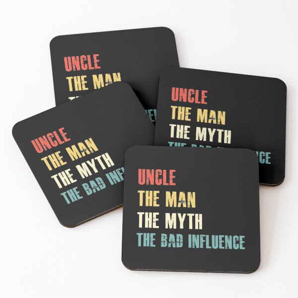 Item preview, Mens Retro Vintage Uncle the Man the Myth the Bad Influence  designed and sold by hasanmasud.