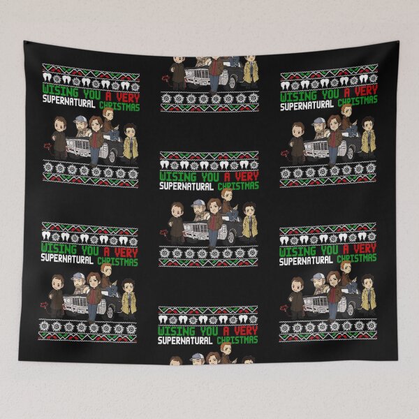 Item preview, Wishing You A Very Supernatural Christmas designed and sold by NilFeliciano.