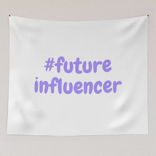 Item preview, #future influencer purple (white) designed and sold by zav2001.