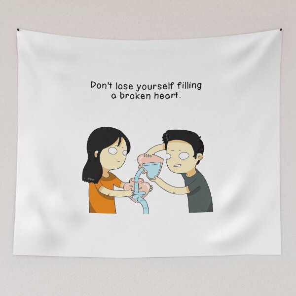 Item preview, Don'T Lose Yourself Filling A Broken Heart designed and sold by Decker21.