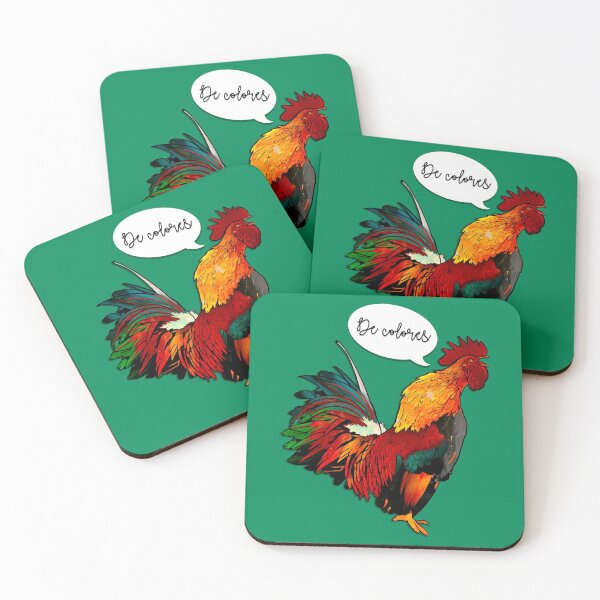Item preview, Gallo De Colores Vidriera designed and sold by krashblamdicute.