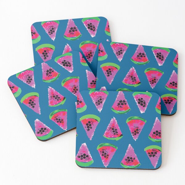 Item preview, Spongy Melon Blue designed and sold by Redhillcreative.