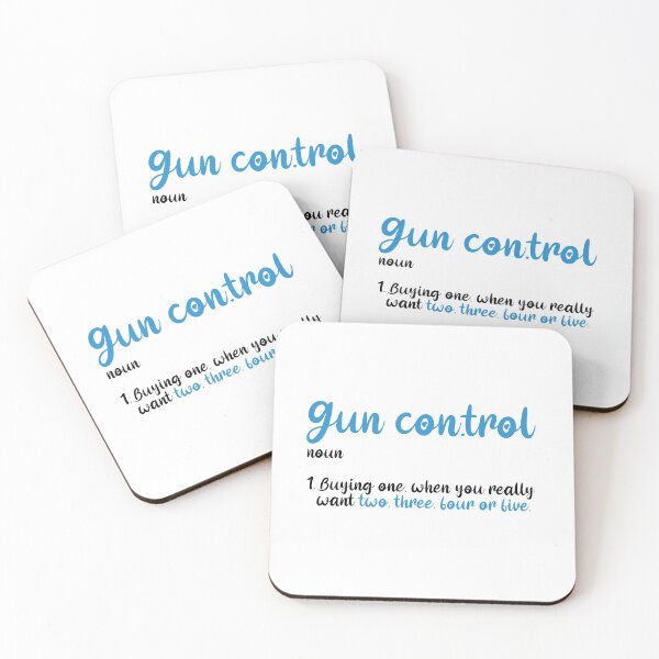 Item preview, Gun Control Definition - Funny Gun Saying and Statement  designed and sold by hasanmasud.