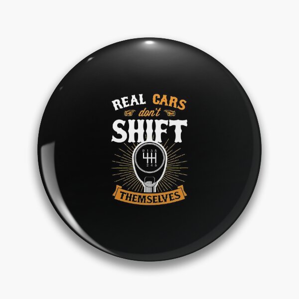 Item preview, Real Cars Don'T Shift Themselves Vintage Classic Car Gift designed and sold by germantere.