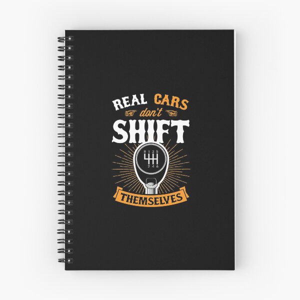 Item preview, Real Cars Don'T Shift Themselves Vintage Classic Car Gift designed and sold by germantere.