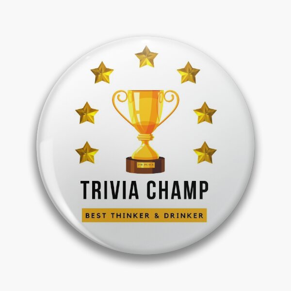 Item preview, Trivia Champion designed and sold by Cool-M-Apparel.