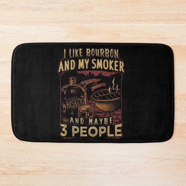 Item preview, I like Bourbon, Smoker, and Three people designed and sold by YogaAriesta.