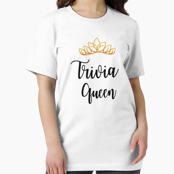 Item preview, Trivia Queen designed and sold by Cool-M-Apparel.