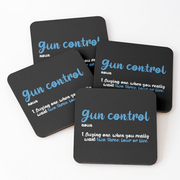 Item preview, Mens Gun Control Definition - Funny Gun Saying and Statement  designed and sold by hasanmasud.
