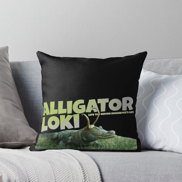 Artikelvorschau, Alligator Loki (hat die Katze des falschen Nachbarn gegessen) entworfen und verkauft von Global-Calming.