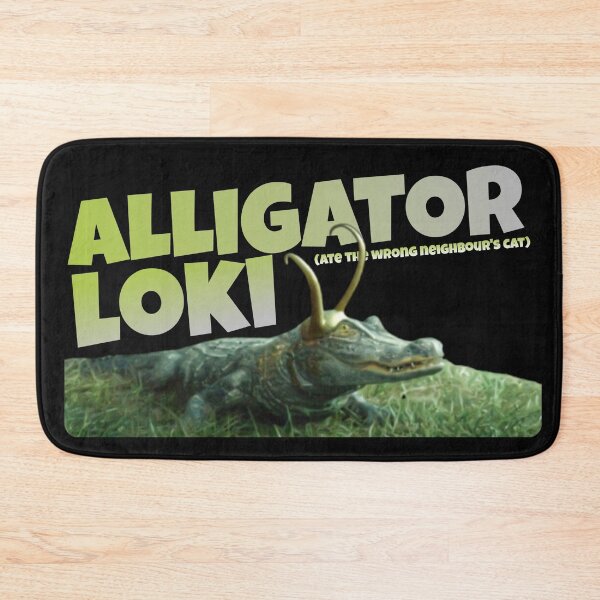 Item preview, Alligator Loki (ate the wrong neighbors cat)  designed and sold by Global-Calming.