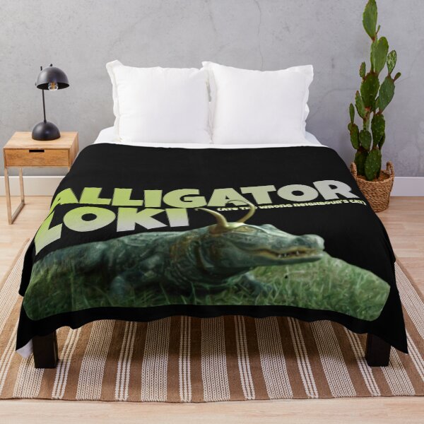 Artikelvorschau, Alligator Loki (hat die Katze des falschen Nachbarn gegessen) entworfen und verkauft von Global-Calming.