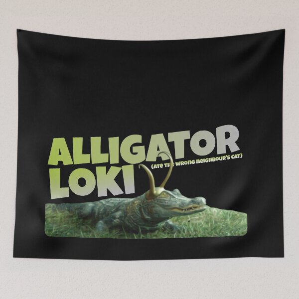 Item preview, Alligator Loki (ate the wrong neighbors cat)  designed and sold by Global-Calming.