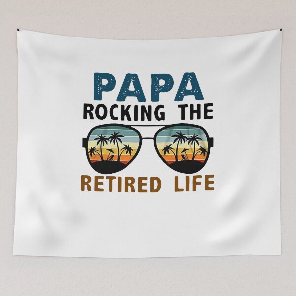 Item preview, Papa Rocking The Retired Life Vintage designed and sold by Decker21.