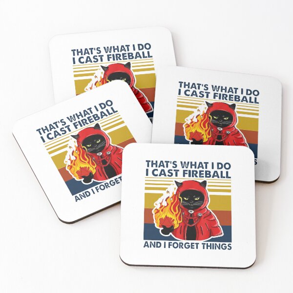 Item preview, That's What I Do I Cast Fireball And I Forget designed and sold by Decker21.
