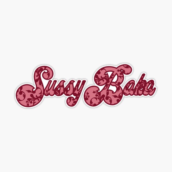 Sussy Baka Glossy Vinyl Sticker among Us Inspired Crewmate 
