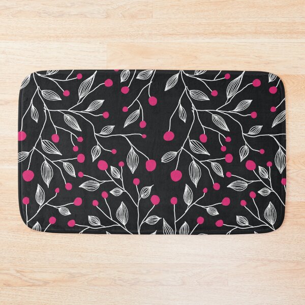 Item preview, "aesthetic bohemian floral and leaves pattern illustration" designed and sold by tudoo.