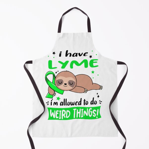 Item preview, Lyme Awareness Funny I have Lyme i'm allowed to do Weird Things! designed and sold by JanetShop809.