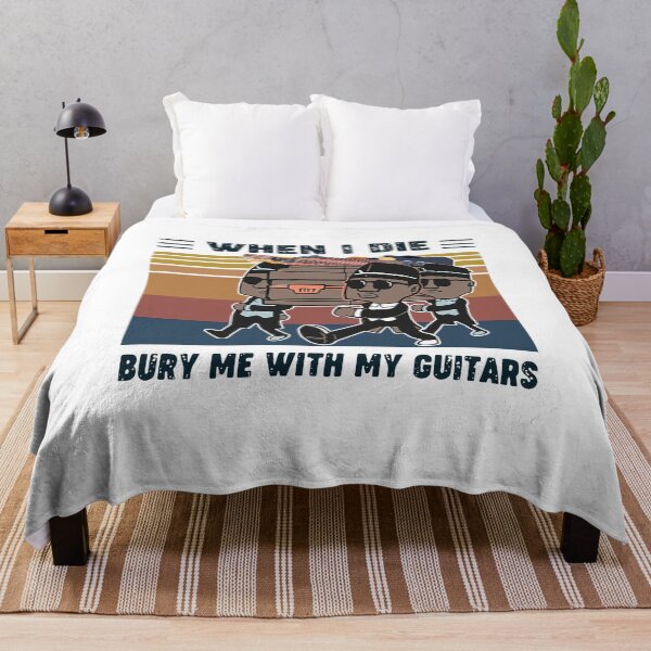 Item preview, When I Die Bury Me With My Guitars Vintage designed and sold by Decker21.