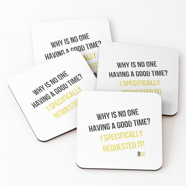 Item preview, Why is no one having a good time | funny Holt quote | awesome Brooklyn 99 designed and sold by DeltaWhiskey-.