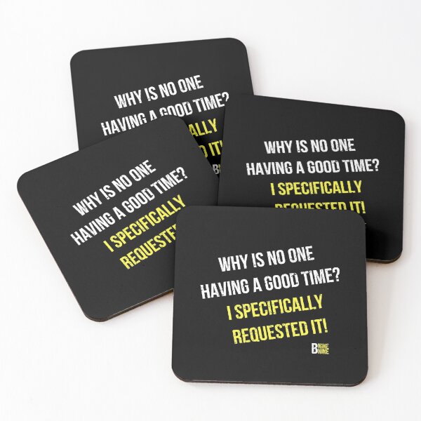 Item preview, Why is no one having a good time | funny Holt quote | awesome Brooklyn 99 designed and sold by DeltaWhiskey-.