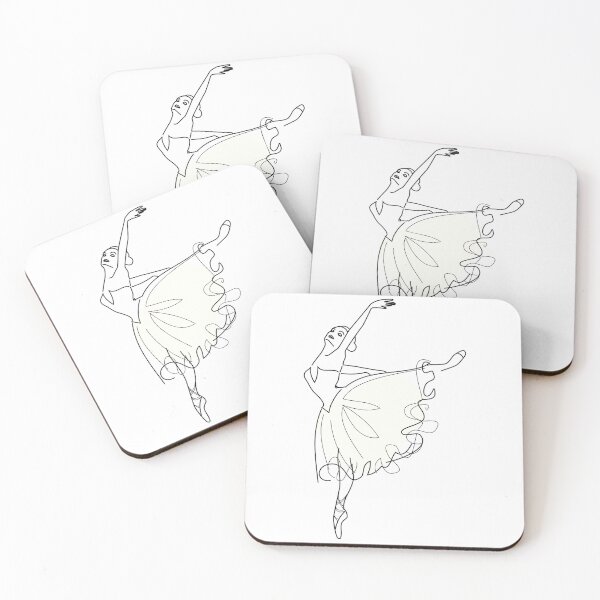 Item preview, Ballet Dancer Line Art designed and sold by Vivoh12.