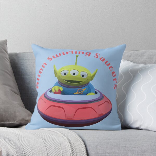 Item preview, Alien Swirling Saucers Ride Design designed and sold by carrdesigns21.