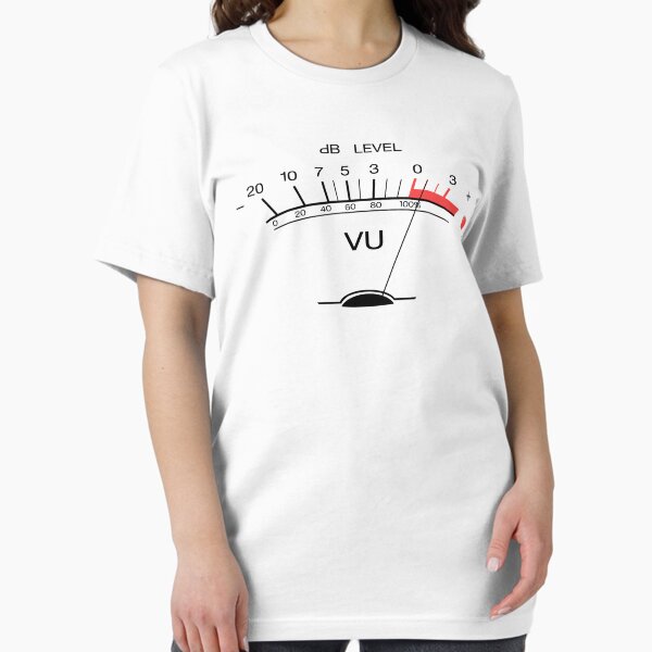Item preview, Volume VU Meter Vintage Audio Engineer Recording Studio Gear Head Musician Guitar Shirt MUG STICKER AND MORE designed and sold by blueversion.