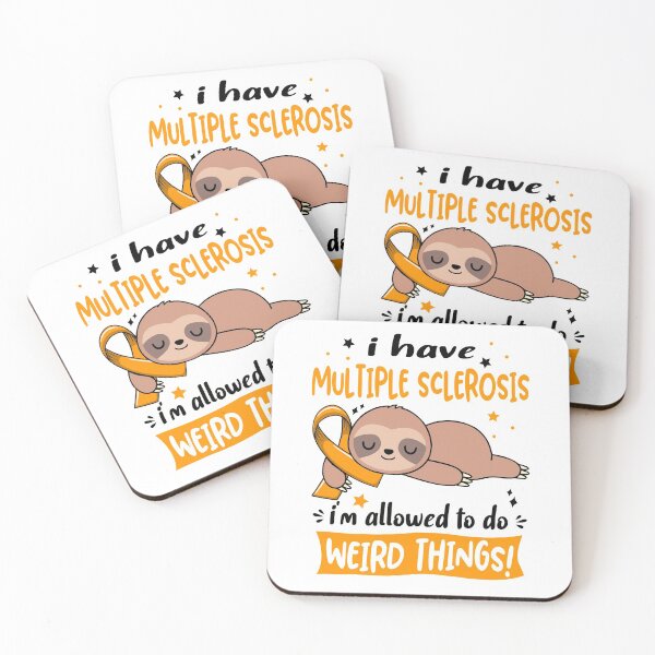 Item preview, Multiple Sclerosis Awareness Funny I have Multiple Sclerosis i'm allowed to do Weird Things! designed and sold by JanetShop809.