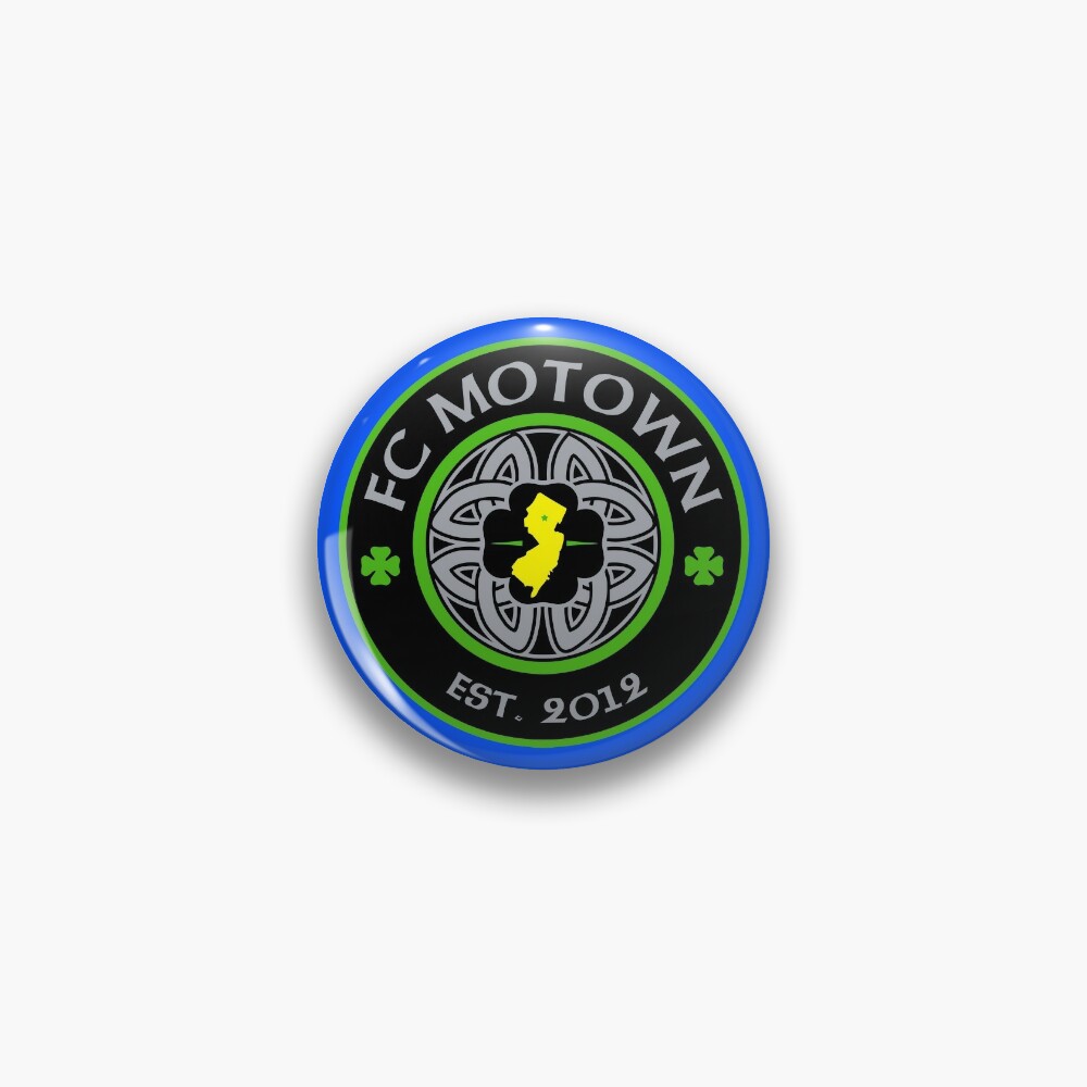 Fc Motown Logo Usl Pin For Sale By Chcasey Redbubble