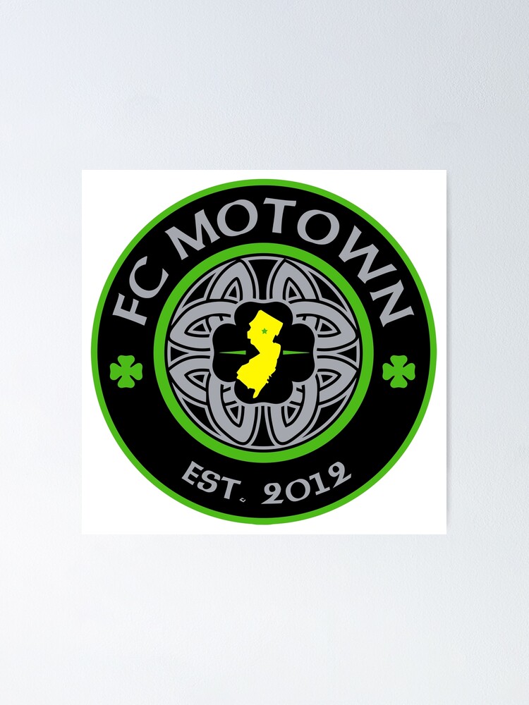 Fc Motown Logo Usl Poster For Sale By Chcasey Redbubble