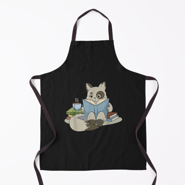 Item preview, Cat Reading Book Tea Coffee Kawaii Cats Chibi Anime designed and sold by adrianajaue.