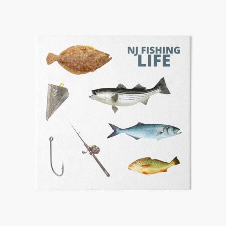 Flounder Pounder Fluke Fishing Rod Fat Fish Funny | Sticker
