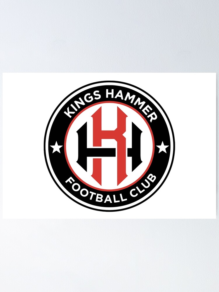 "Kings Hammer fc logo usl" Poster by chcasey Redbubble