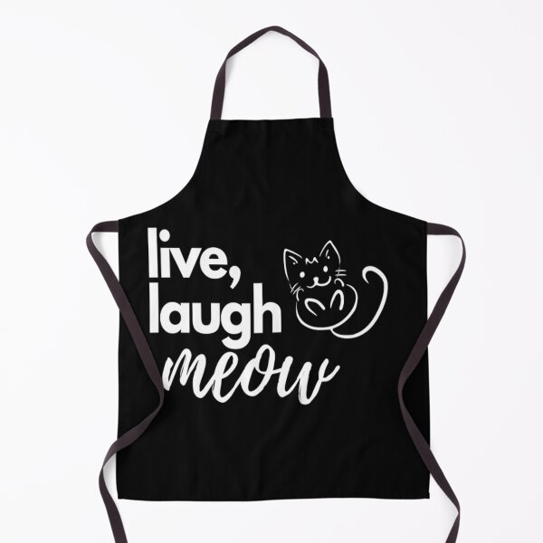 Item preview, Live, laugh, meow designed and sold by KrasimiraKO.