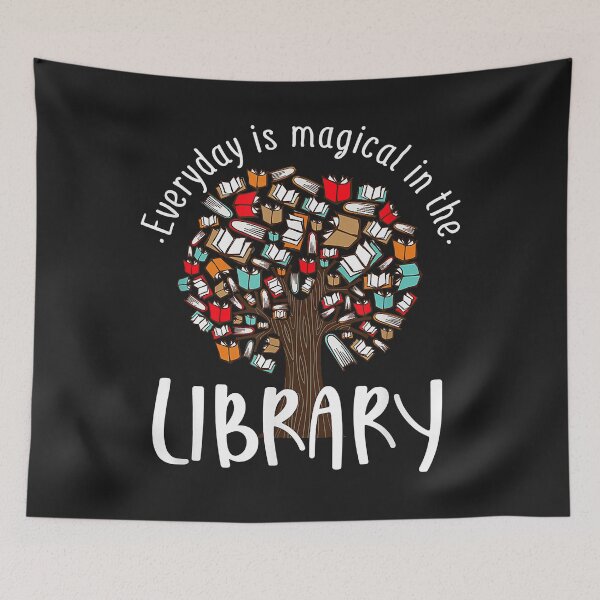 Item preview, Everyday Is Magical In the Library Book Lover Top Librarian designed and sold by adrianajaue.