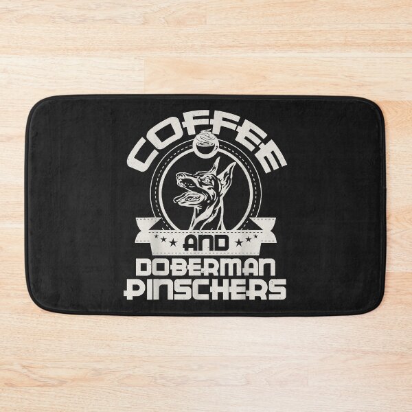 Item preview, Coffee And Doberman Pinscher Coffee Drinking Dog Owner Lover designed and sold by kerricqkat.