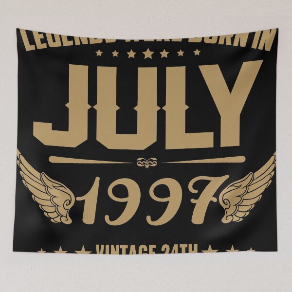 Item preview, Legends Were Born In July 1997 Vintage 24Th Birthday  designed and sold by hasanmasud.