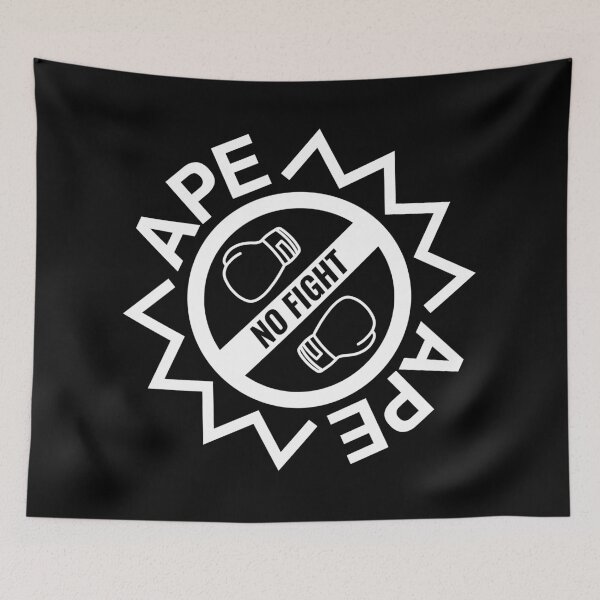 Item preview, Ape No Fight Ape Boxing Gloves White designed and sold by ShinsenMerch.