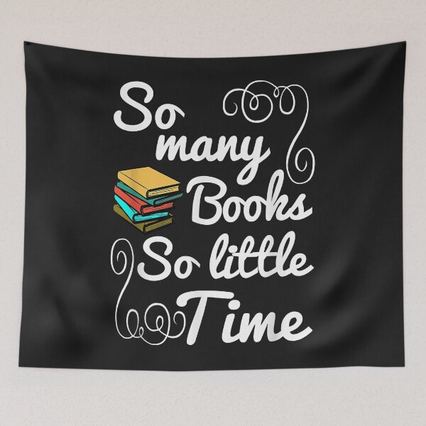 Item preview, So Many Books Little Time designed and sold by adrianajaue.